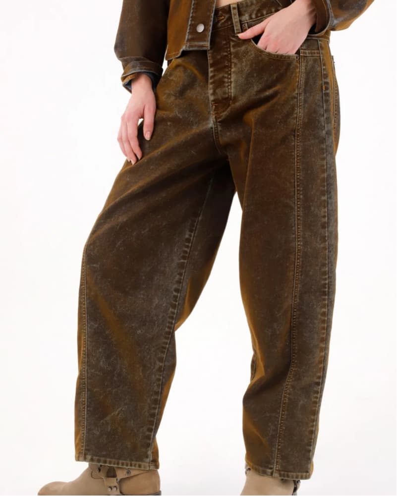 Retro Brown Corduroy Set - Image 4