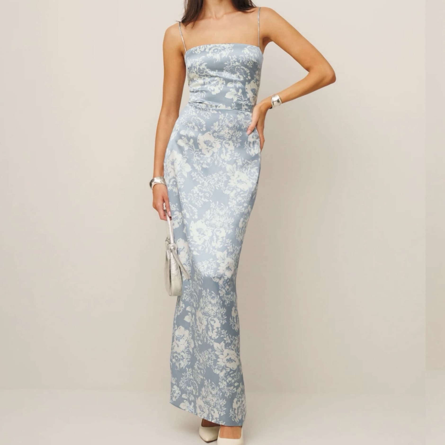 Reformation Frankie Silk Slipdress - Image 1