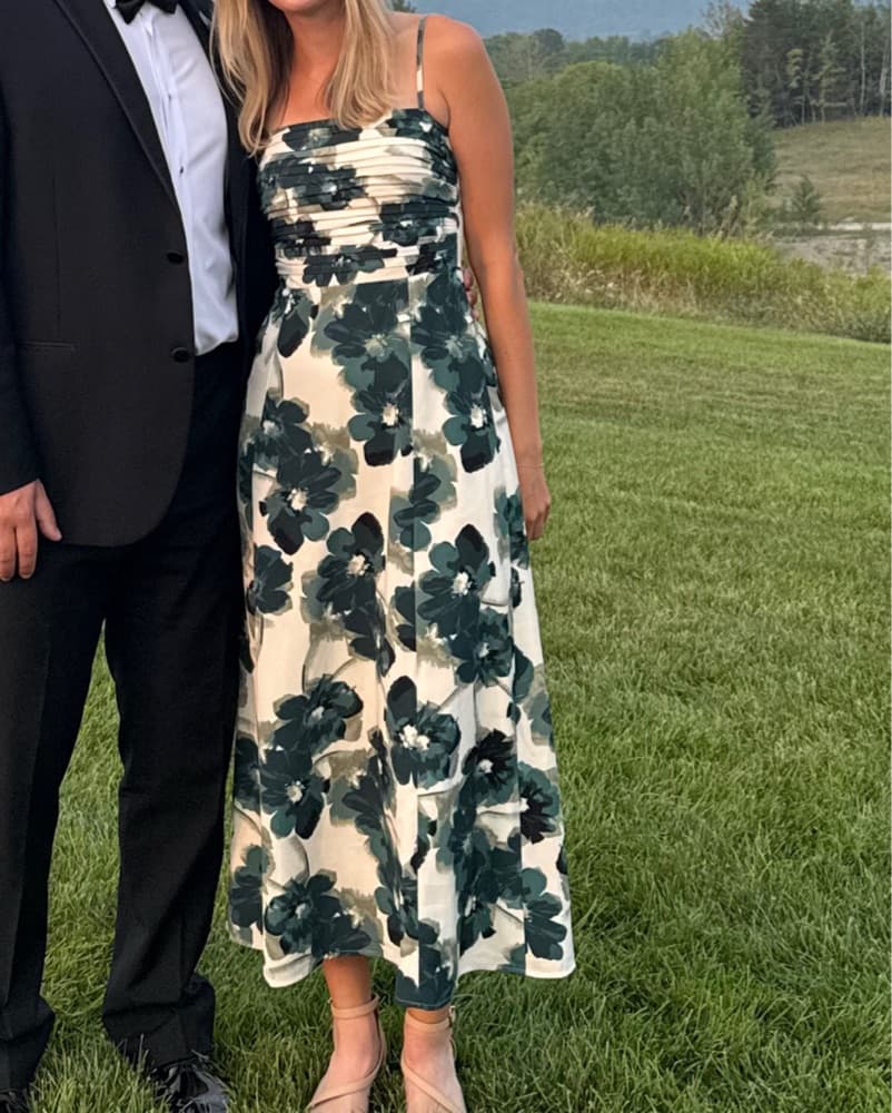 Abercrombie Emerson Crepe Midi Dress - Image 2