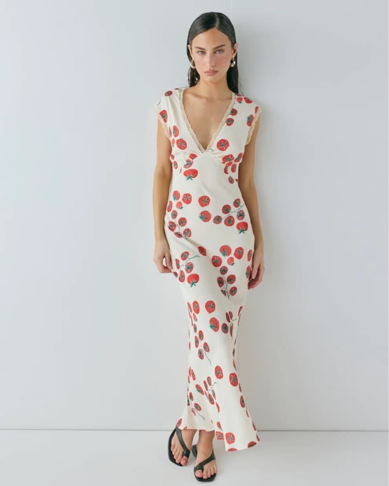 VRG GRL Tomato maxi dress - Image 3