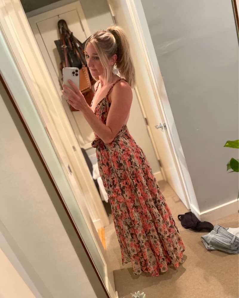 ASTR the Label pink floral maxi - Image 2