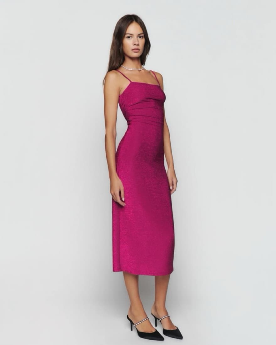 Reformation Breslin Dress Sparkle - Image 2