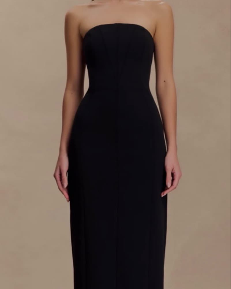 Meshki Strapless Gown - Image 1