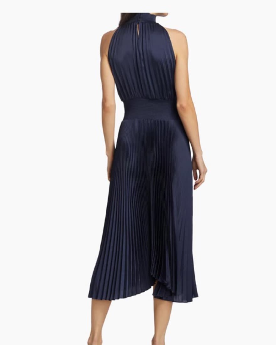 A.L.C. Renzo Pleated Blouson Dress - Image 2