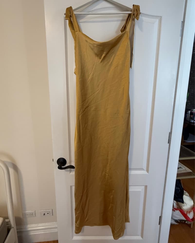 Gold Revolve Dress - Image 3