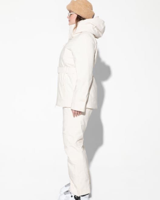 Halfdays Alessandra Ski Pants In Oatmilk - Image 2