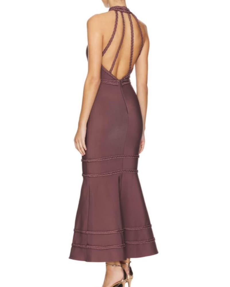 Renewal Dress in Chocolate - Image 3