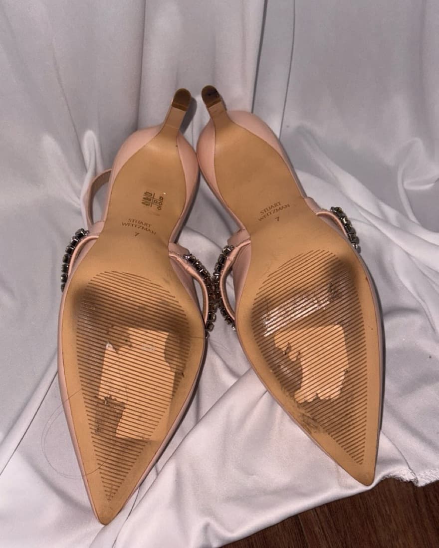 Stuart Weitzman Crystaline 75 Slingback  - Image 5