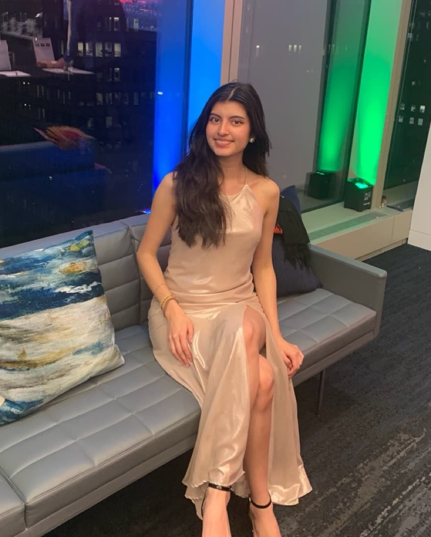 Satin Champagne Dress W/ Mermaid Tail  - Image 2