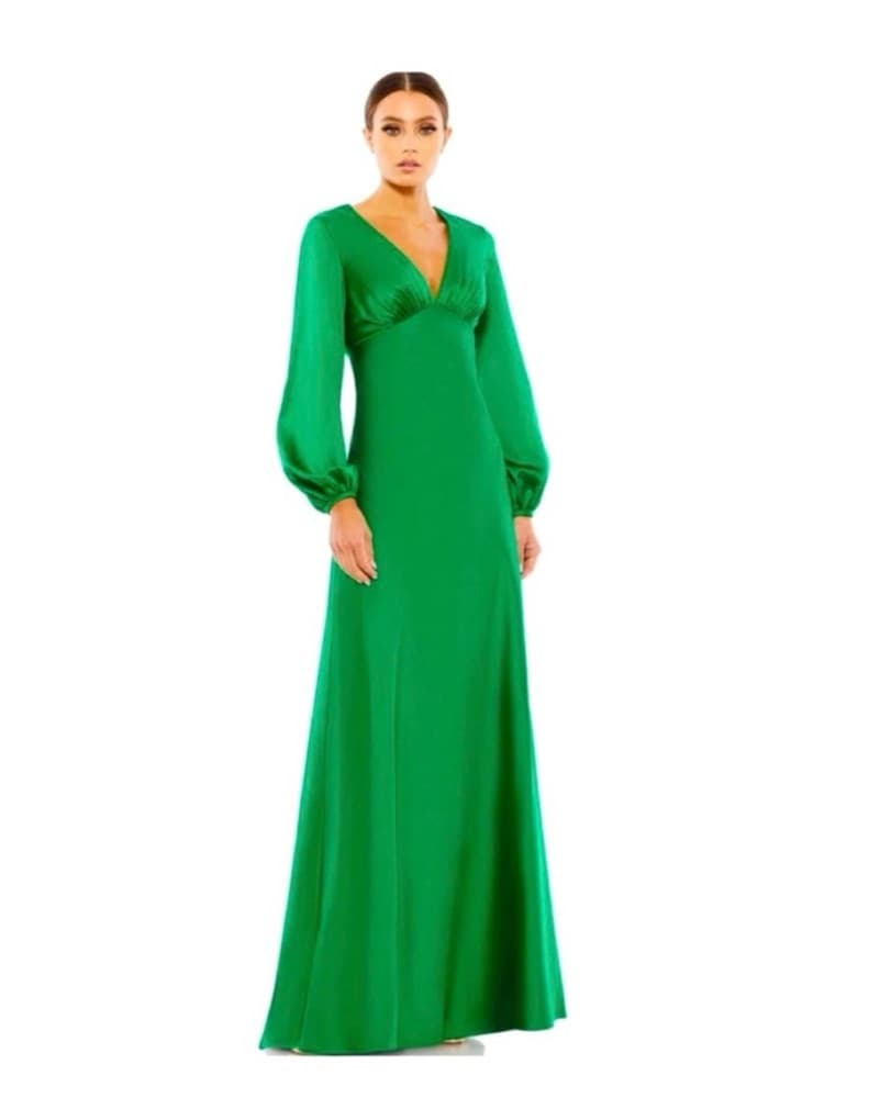Vibrant Green Maxi Dress - Image 1