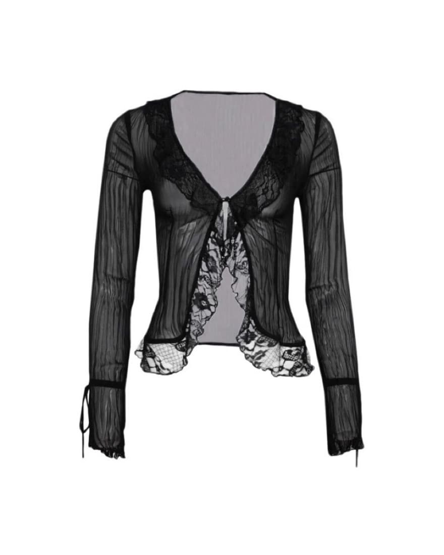 Tiger Mist Sheer Blouse  - Image 2