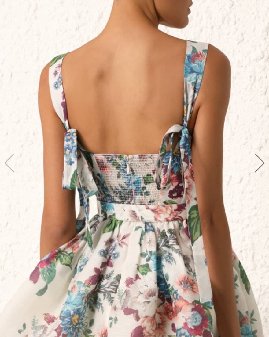 Zimmerman Matchmaker Mini Dress  - Image 2
