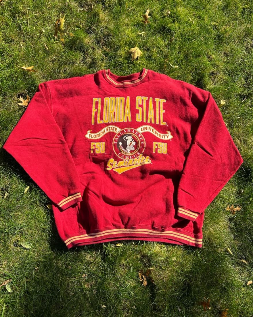 Florida State Vintage Crew   - Image 2