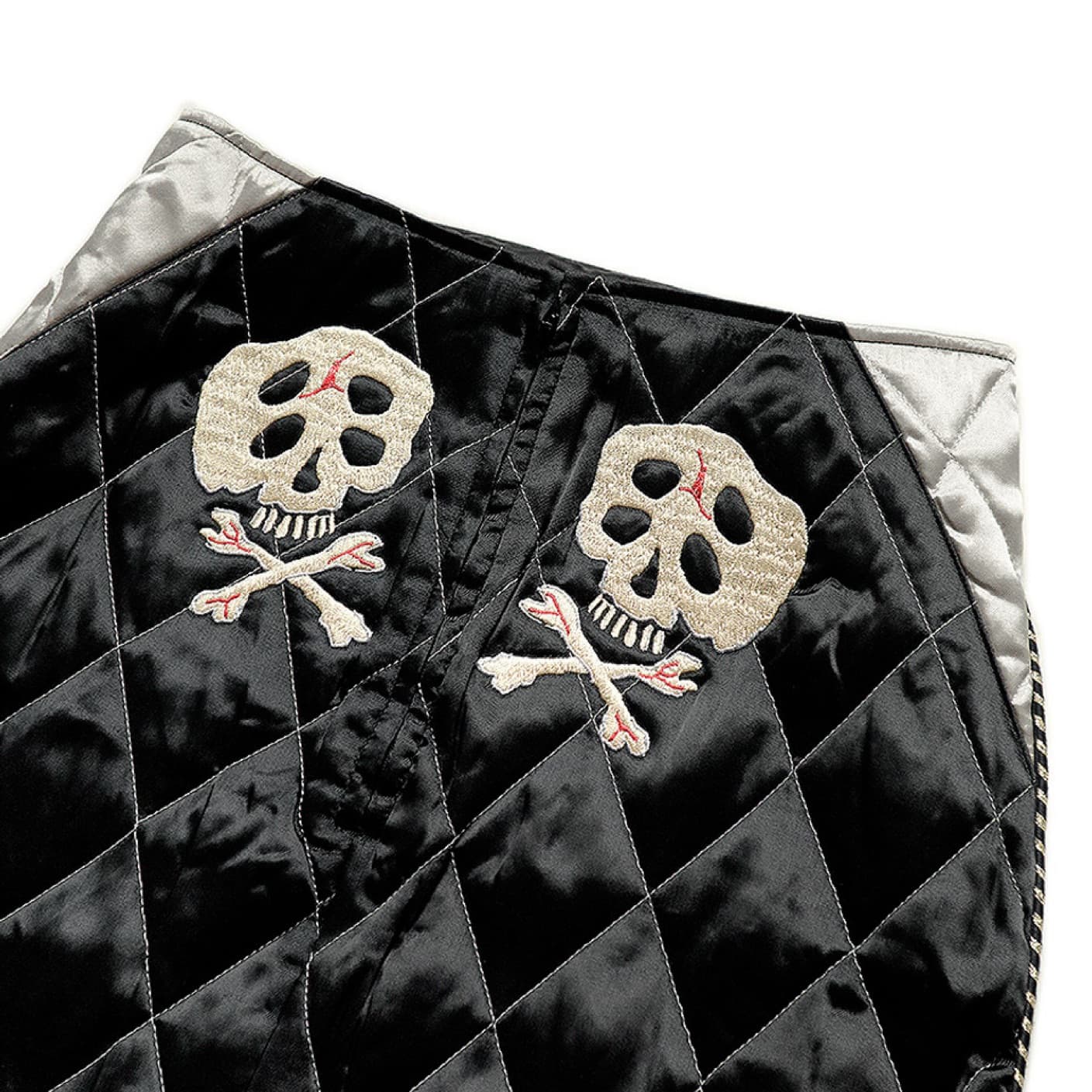 KAPITAL Japan Satin Quilted Mini Skirt   - Image 2