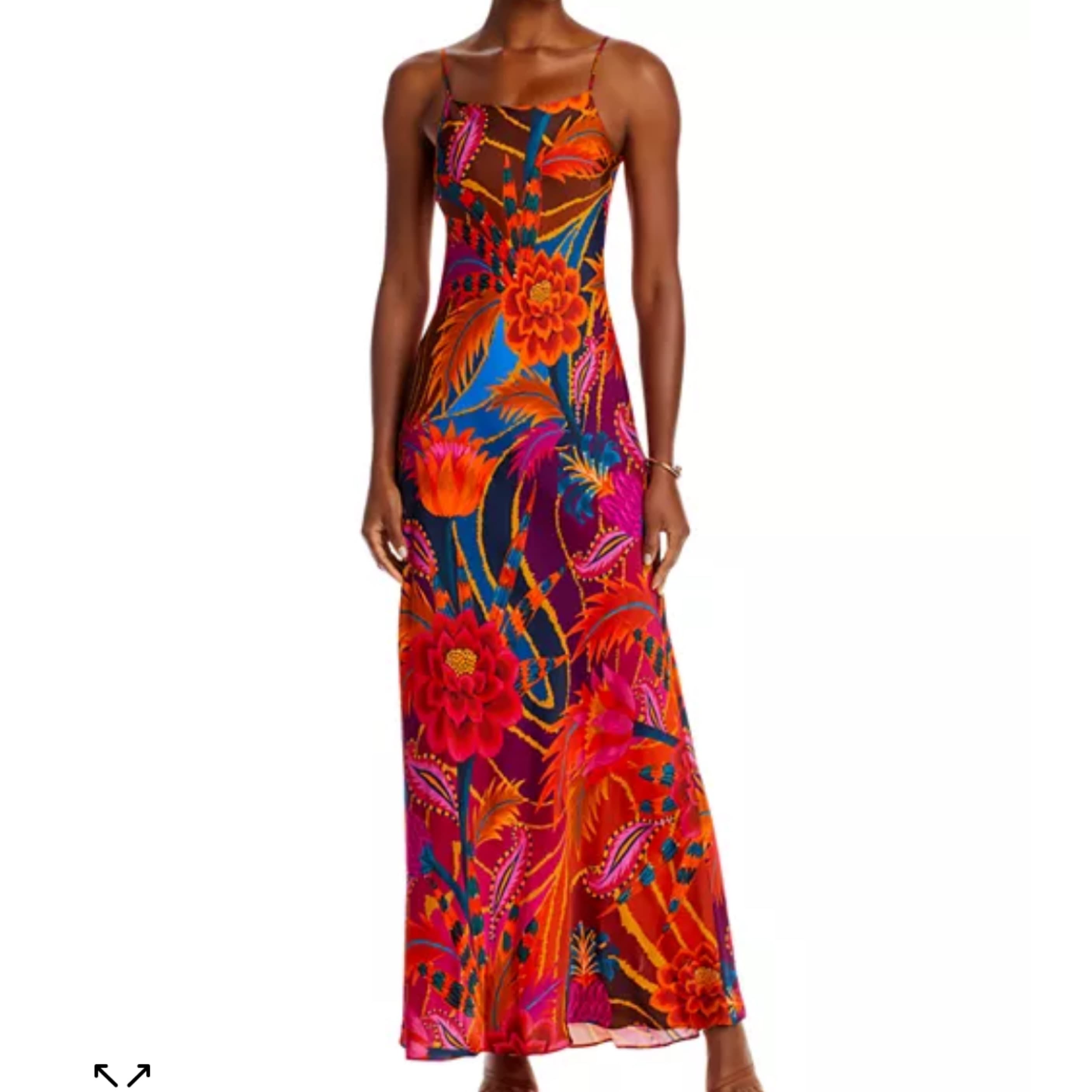 Farm Rio Multicolor Maxi Dress - Image 1