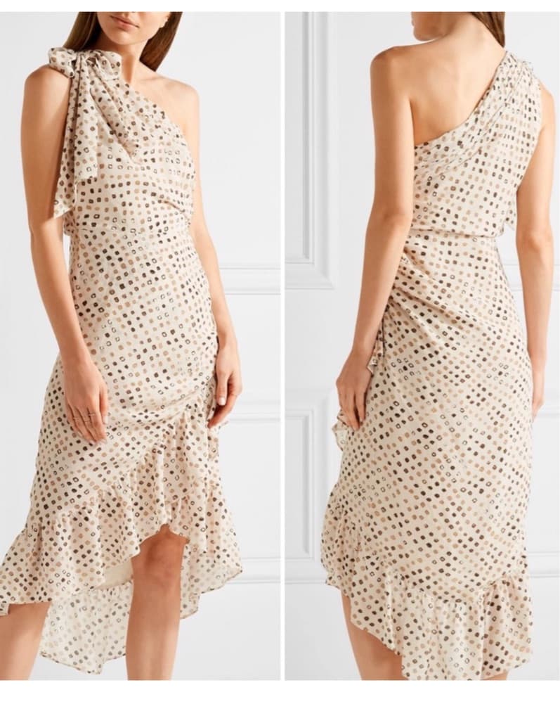 Ulla Johnson OneShoulder Silk Midi Dress - Image 1