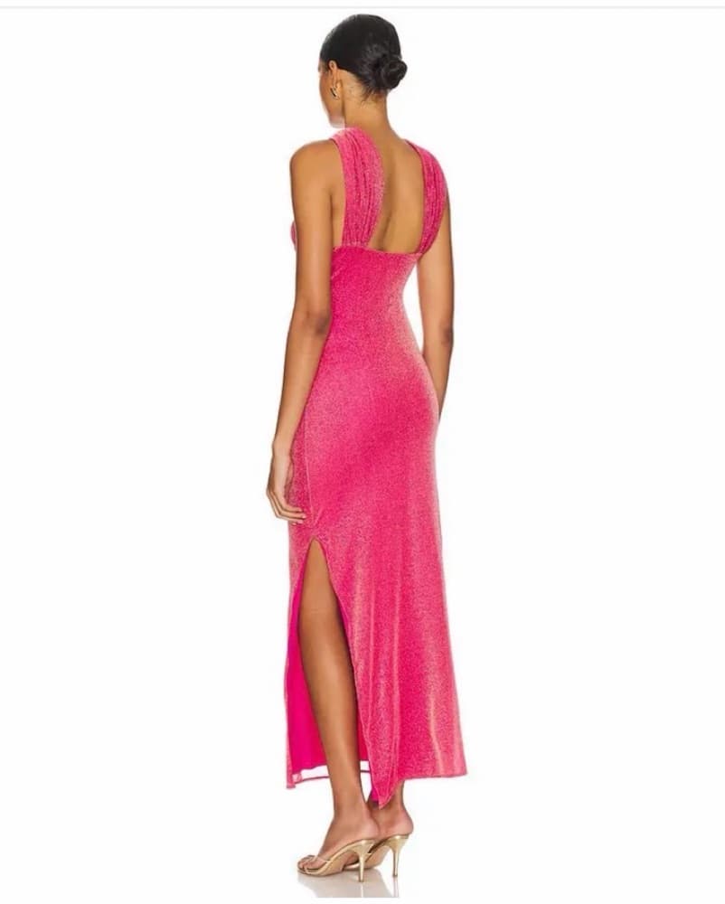 Vibrant Fuchsia Boabab dress - Image 3