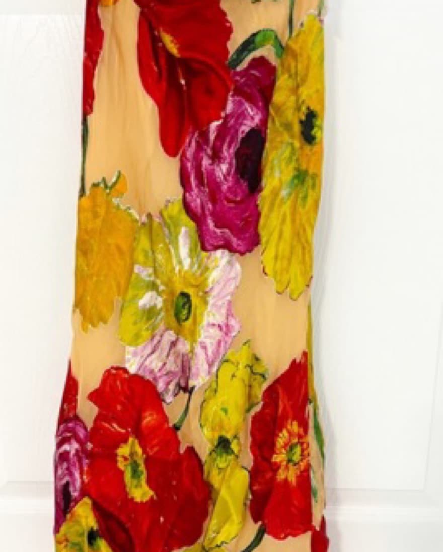 Cult Gaia Nerida Painted Floral Mini  - Image 3