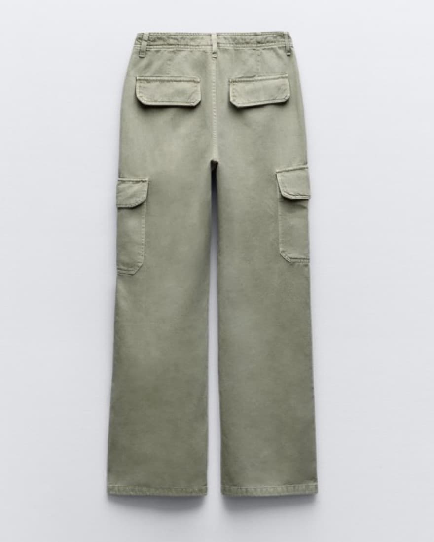 Green Cargo Pants - Image 3