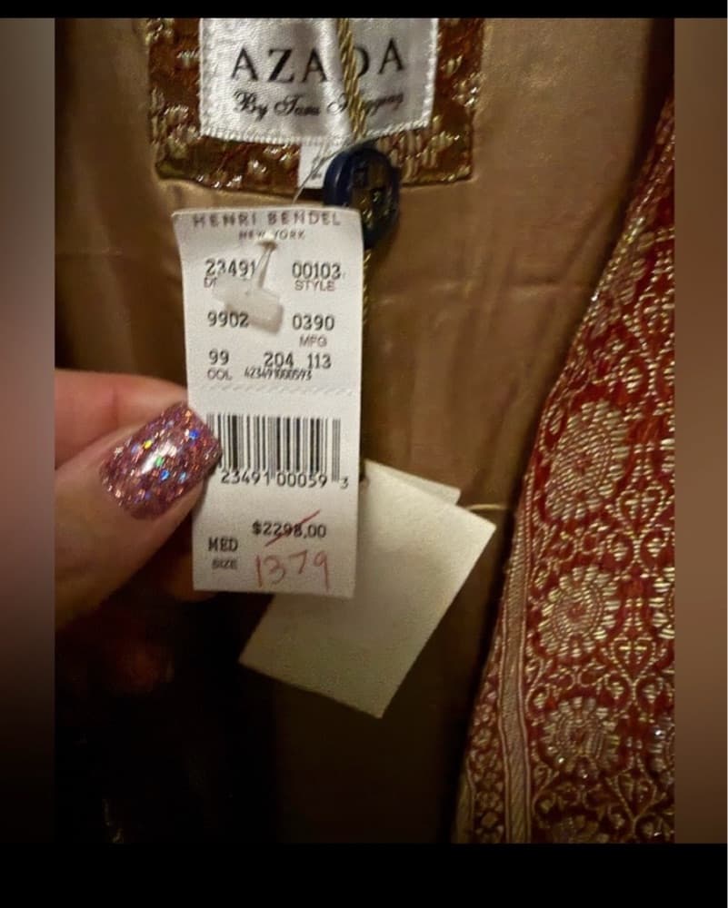 NWT Vintage Brocade Azada Jacket  - Image 4