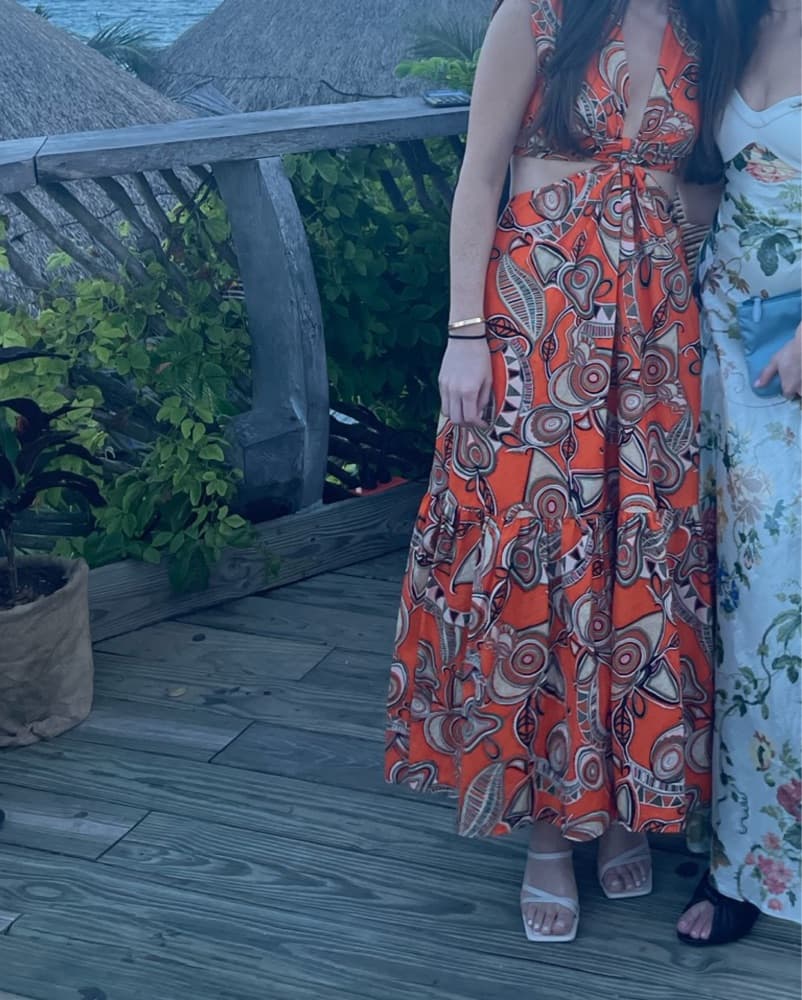 ALC Midi Dress - Image 3