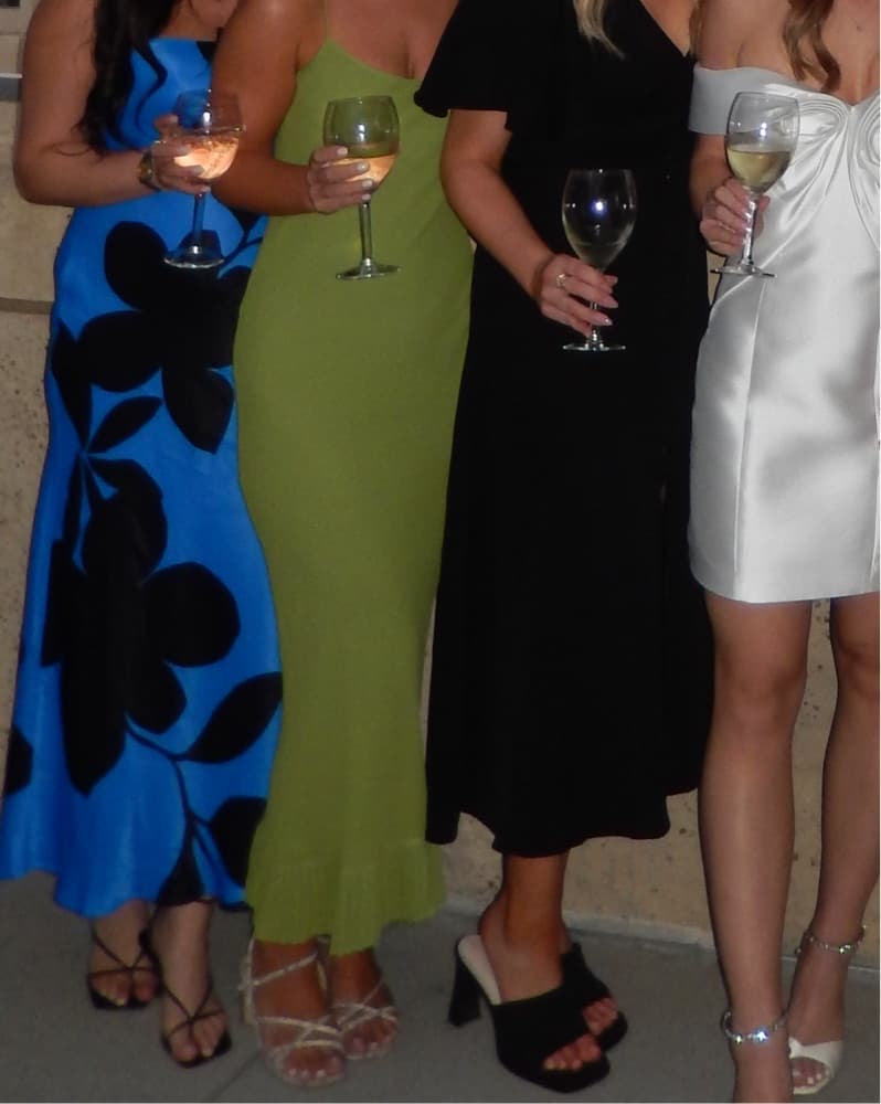 Reformation Suki Dress in Avocado - Image 6