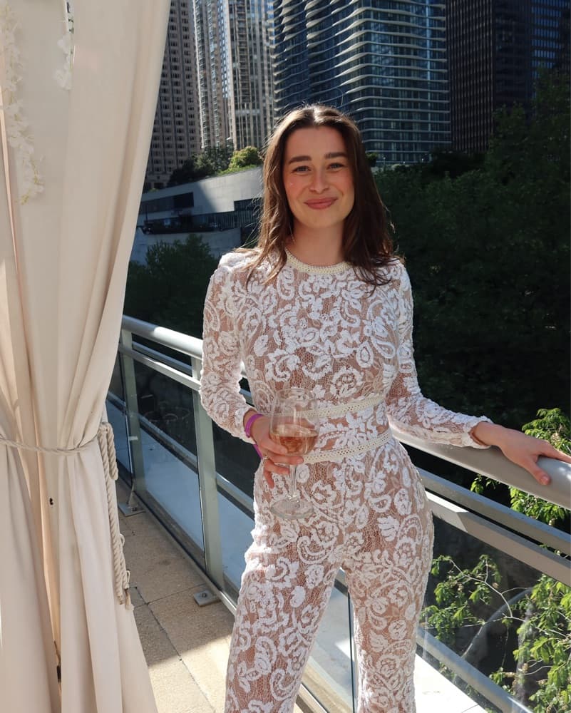 White Nadine Merabi Jumpsuit  - Image 2