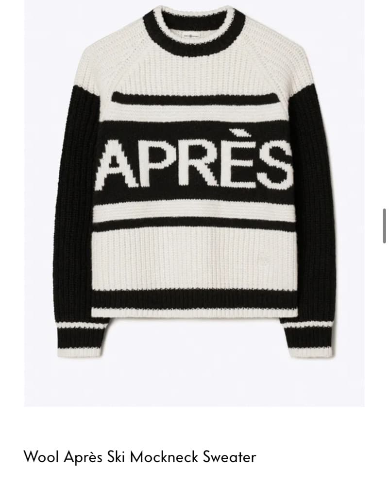 Tory Burch Wool Après Ski Sweater - Image 1