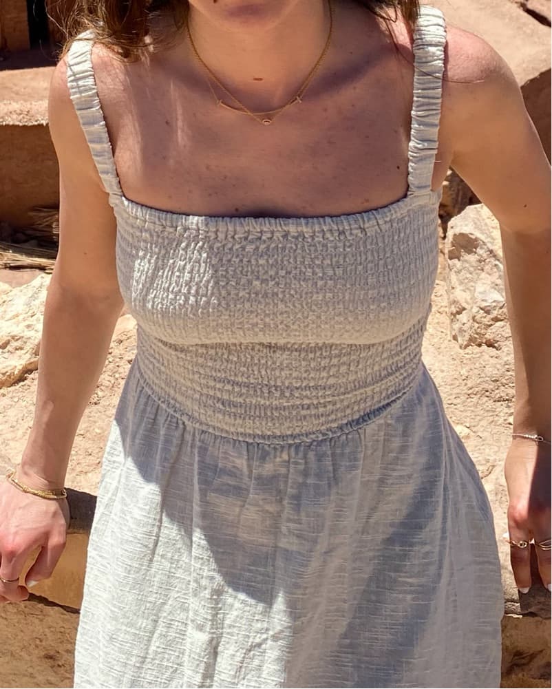 Linen Pastel Dress - Image 3