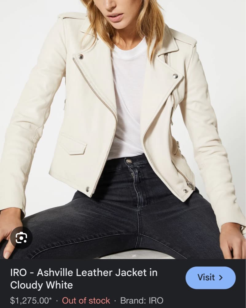 $1,200 Iro leather Jacket  - Image 1