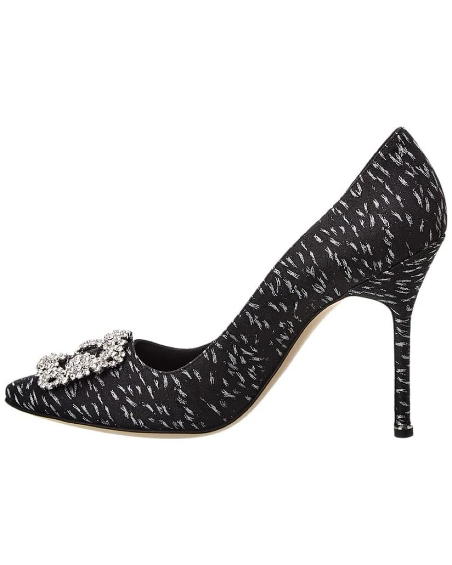 Manolo Blahnik Hangisi 105 Jacquard Pump - Image 2