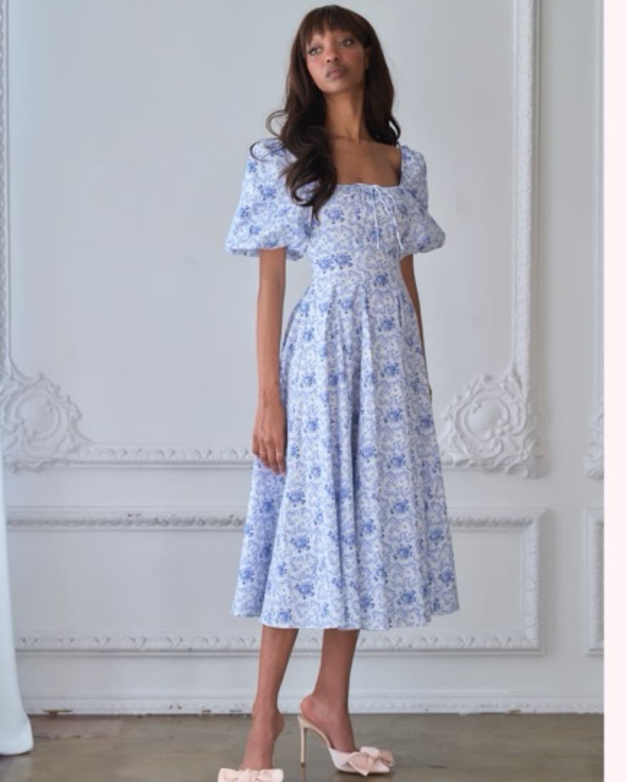 Selkie- Milk Flower Day Dress - Image 3