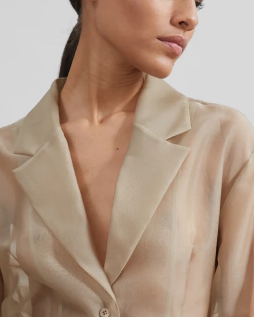 Frankie Shop Lise Sheer Blazer  - Image 3