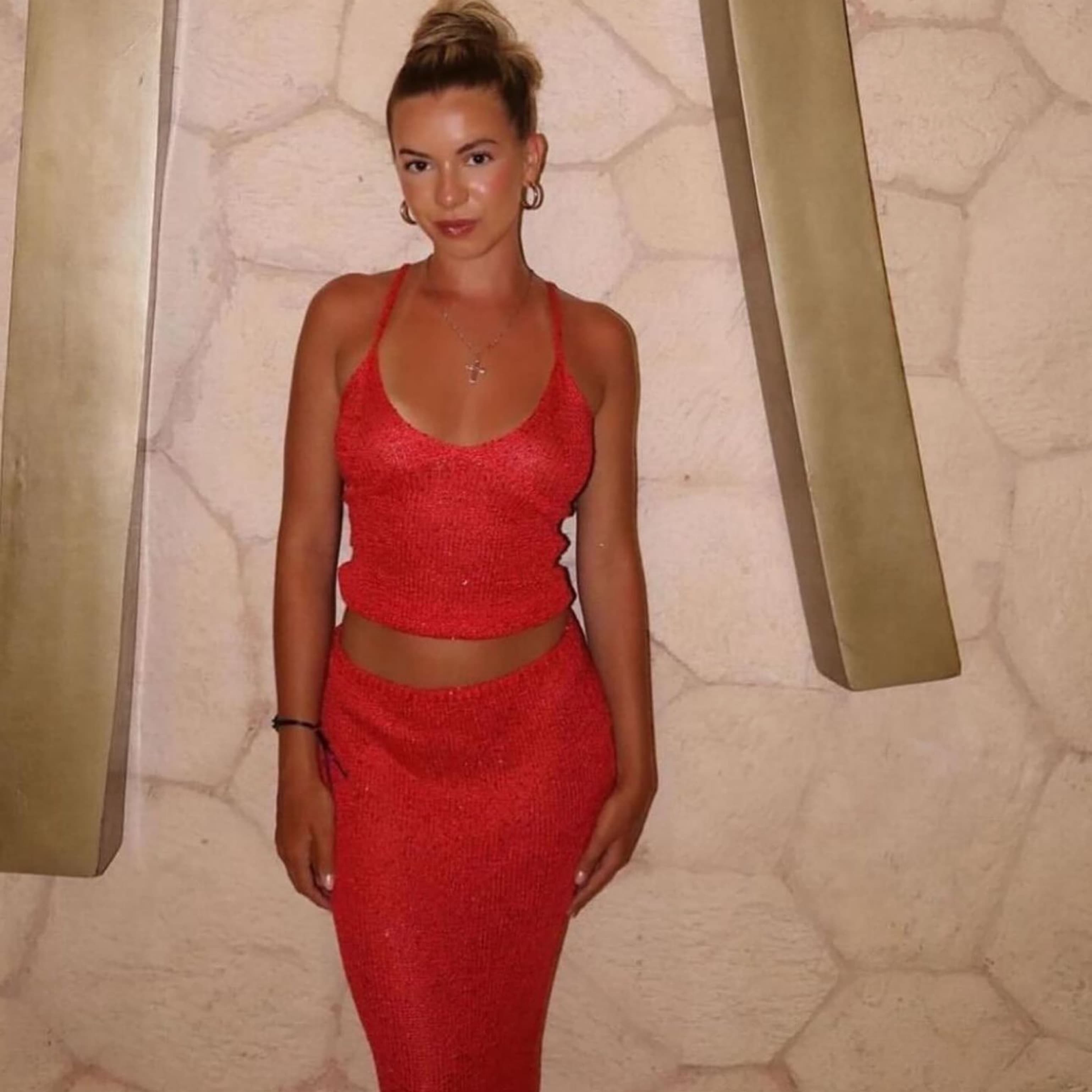 Red Sequin / Sparkly Set  - Image 2