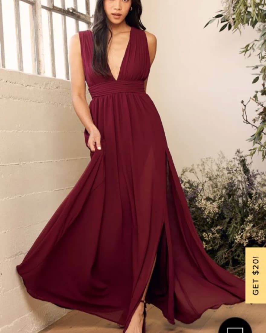 Lulu’s Heavenly Hues Maxi Dress  - Image 4