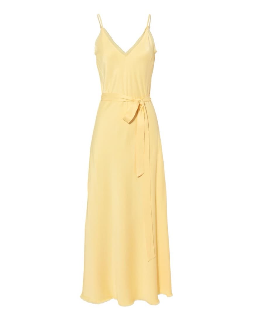 Frame Satin Tie Slip Dress  - Image 1