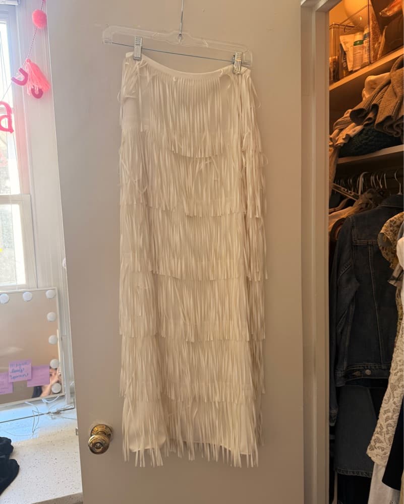 Zara Fringe Skirt  - Image 3