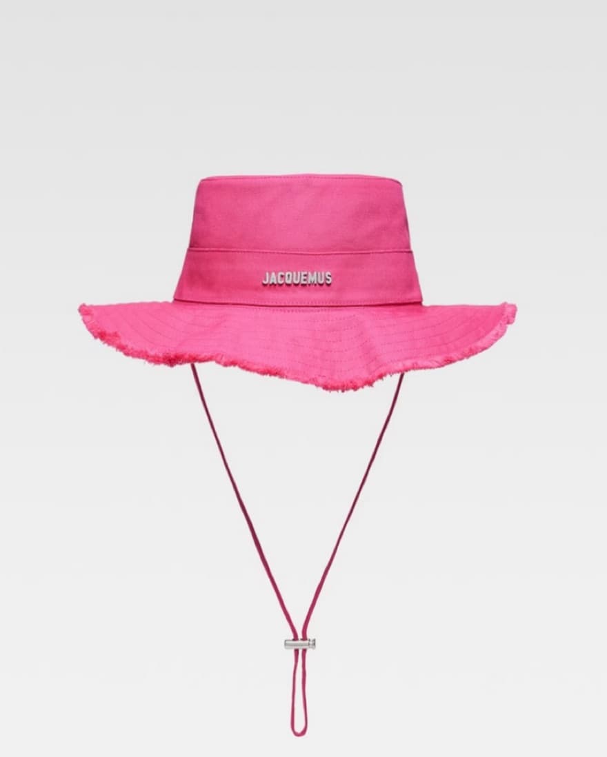Jacquemos Pink Bucket Hat  - Image 1