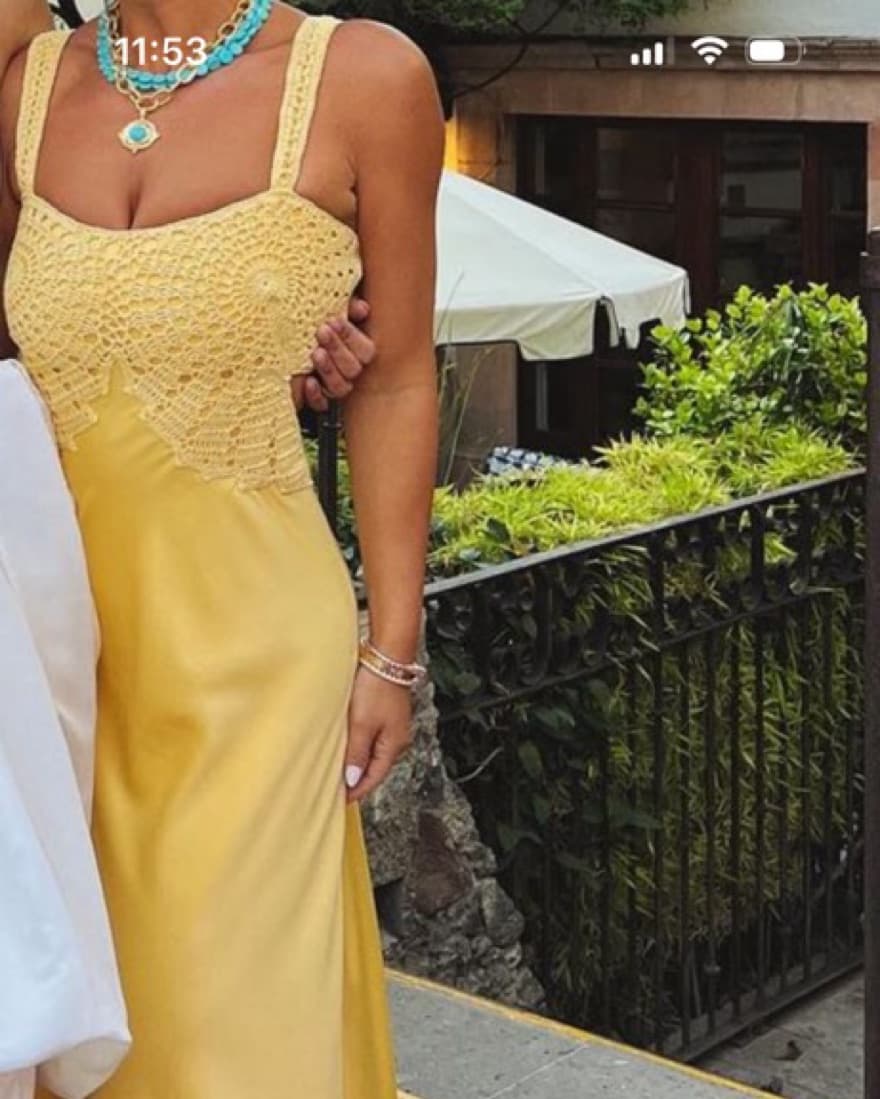 Simkhai Roberta Crochet Dress - Image 1
