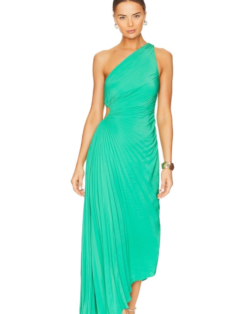 ALC Delfi Dress in Mint - Image 2
