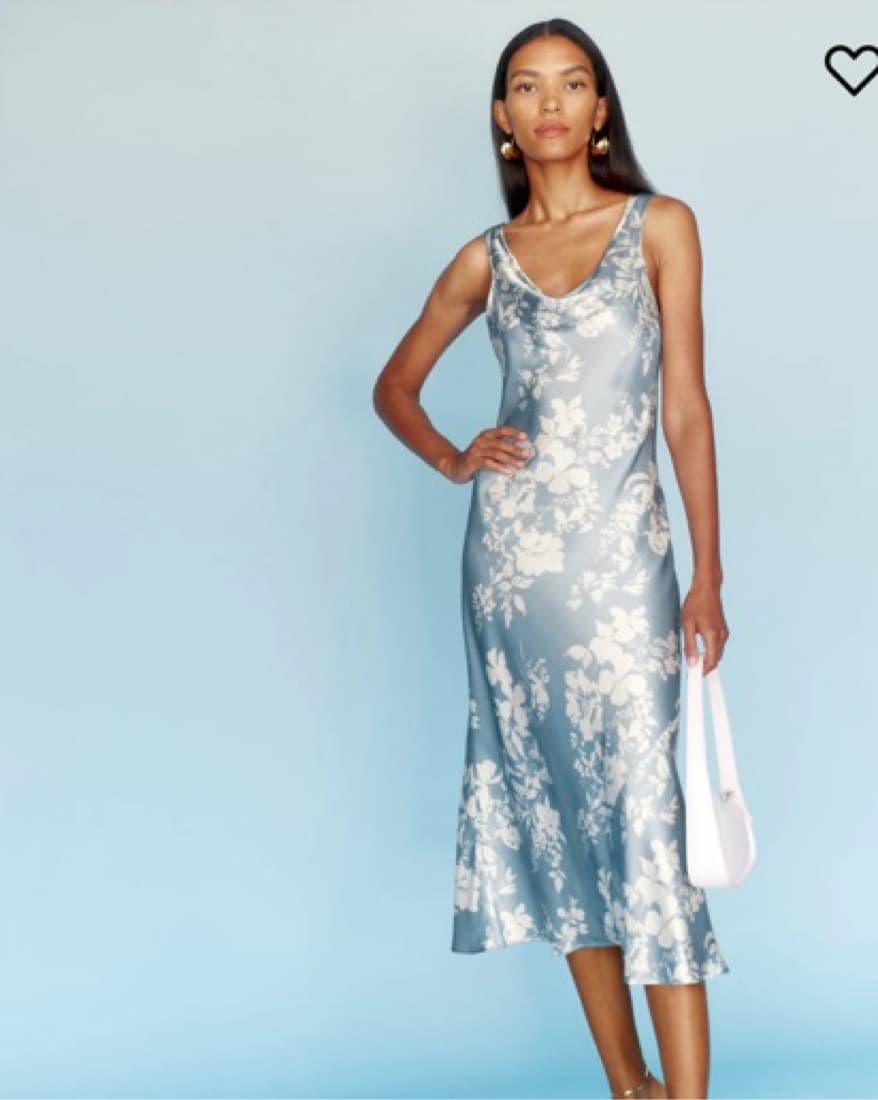 Blue Reformation Dress - Image 1