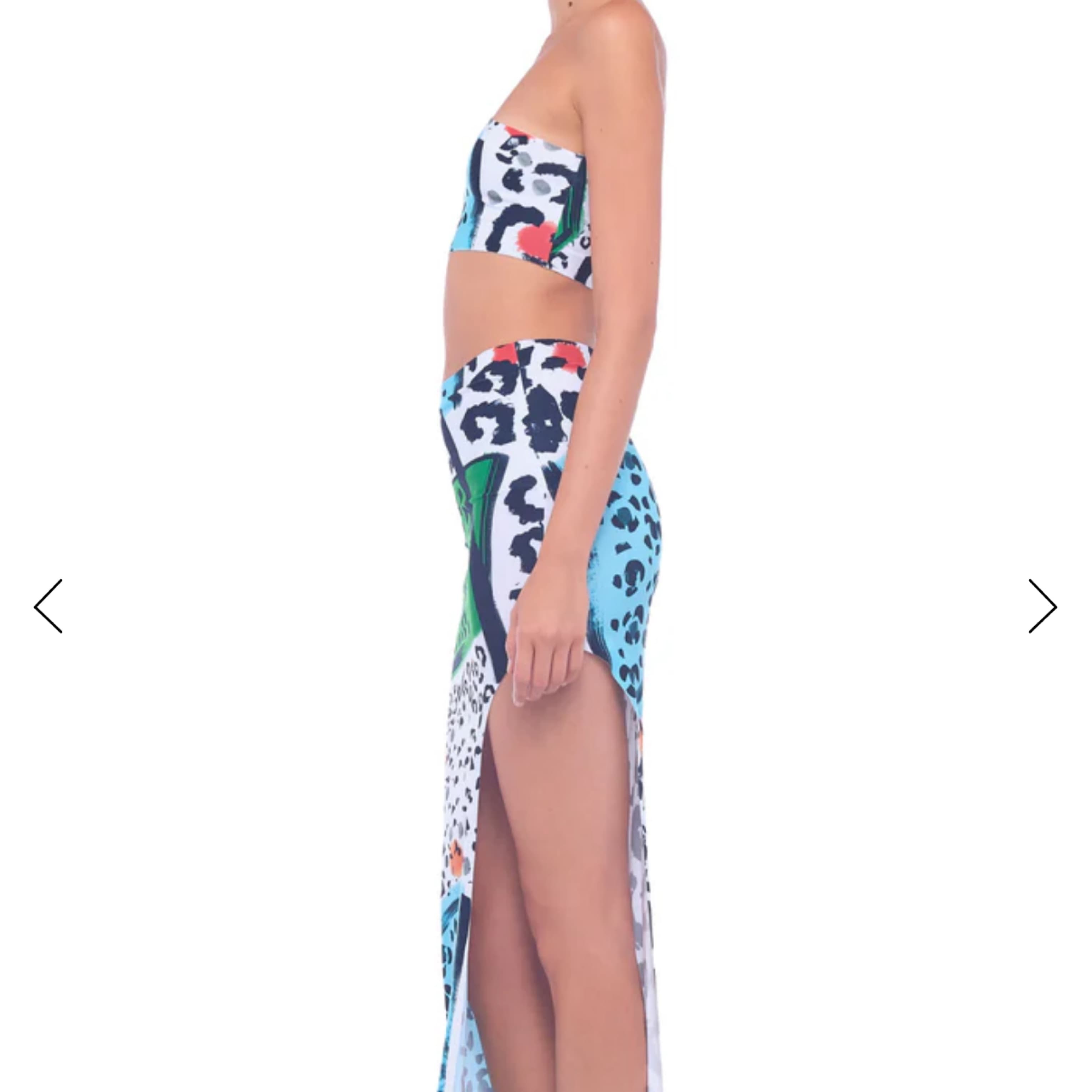 Norma Kamali One Sleeve Shane Slit Gown - Image 4