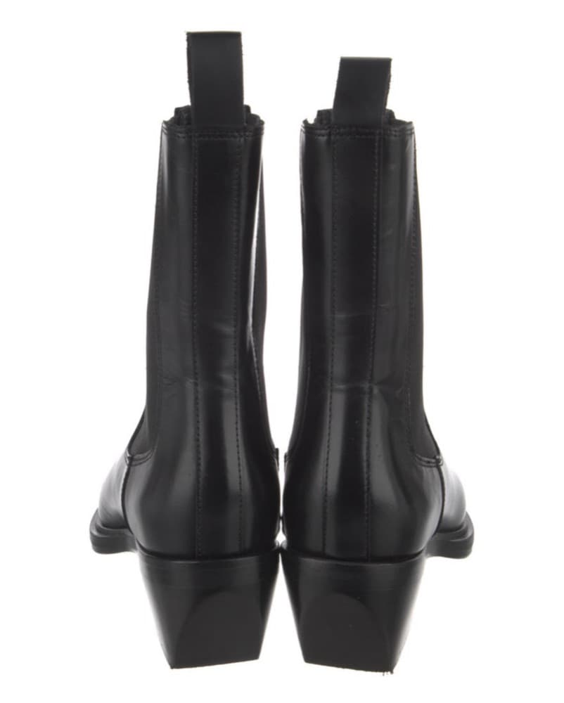 Sandro Leather Chelsea Boots - Image 4