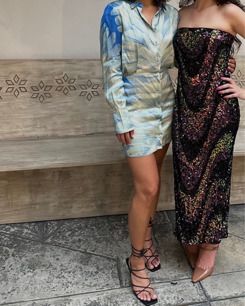 Short Blue Dress  - Image 1