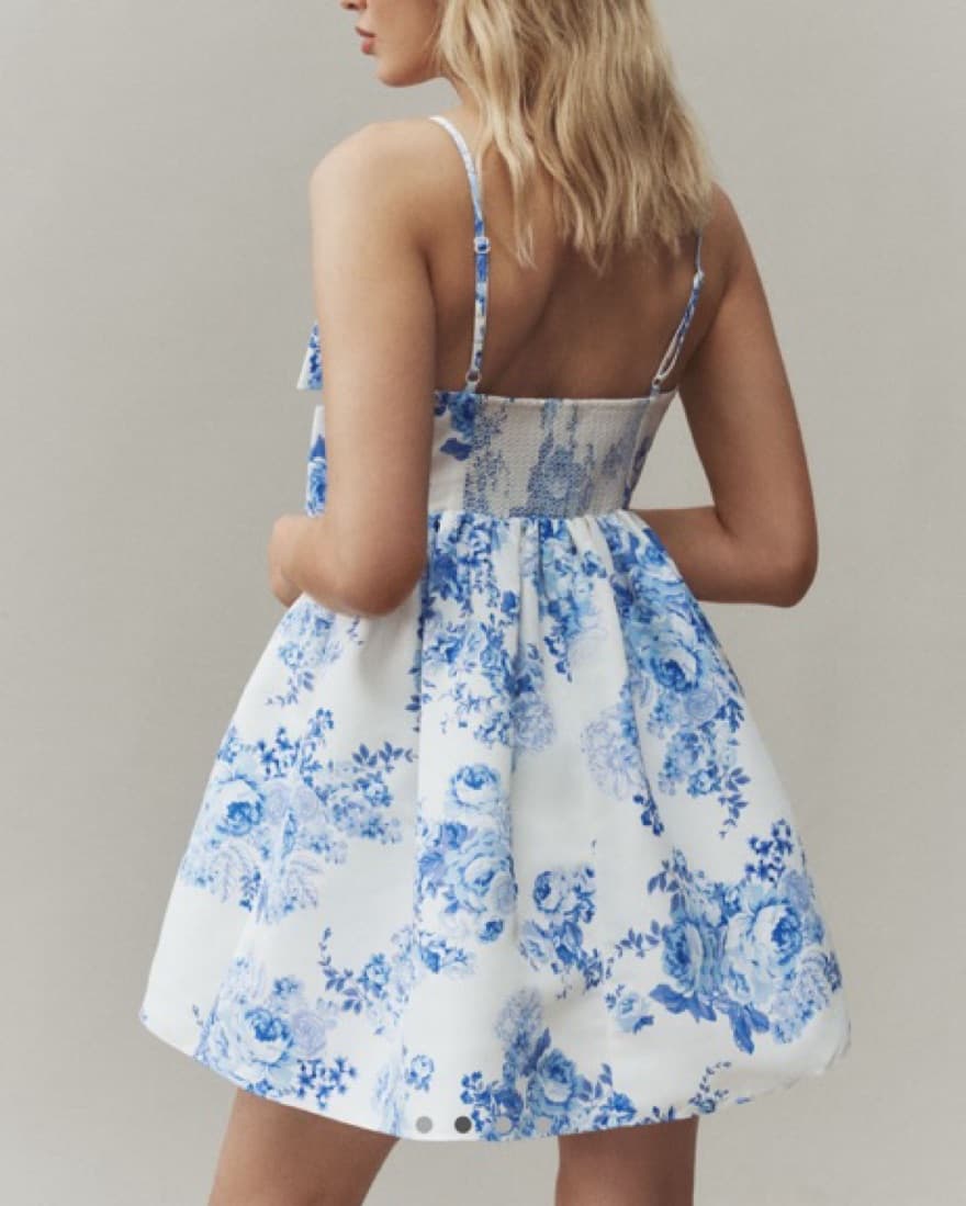 Sachin & Babi Sloane Double-Bow Dress - Image 3