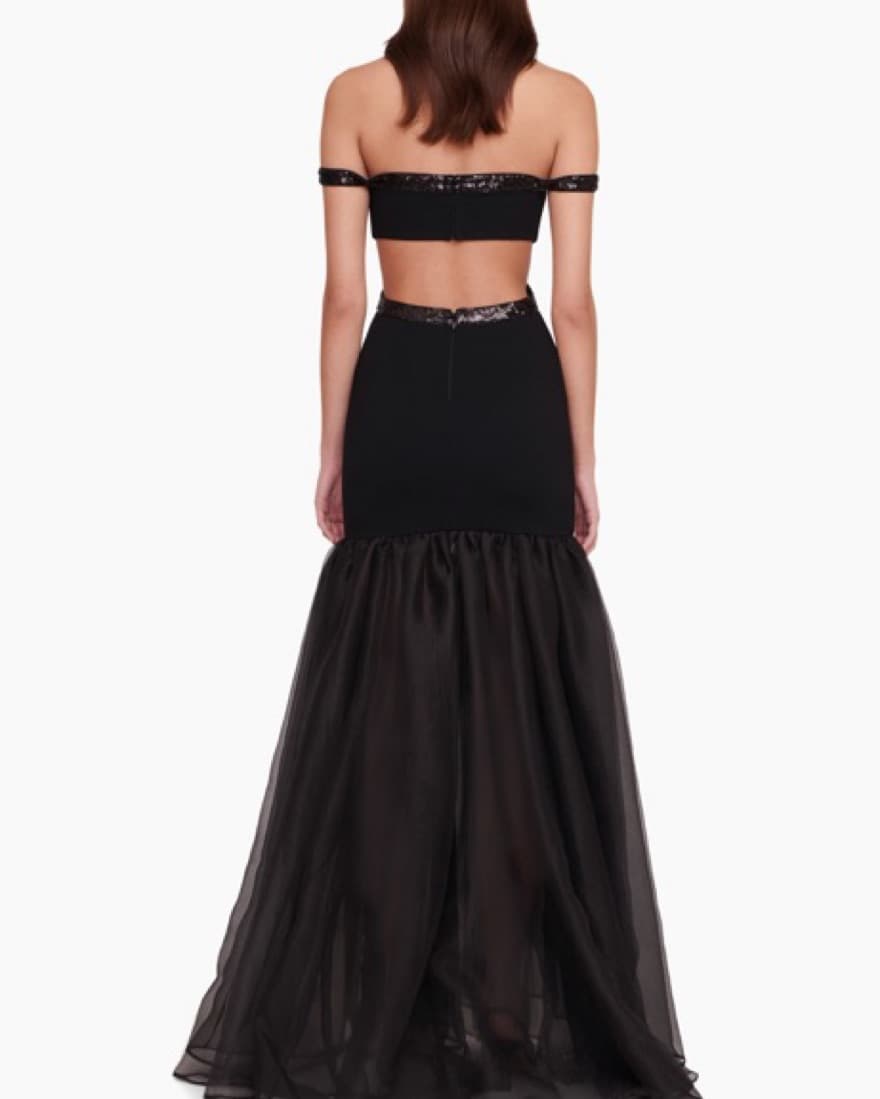 Staud Emmaline Embellished Cutout Gown - Image 4
