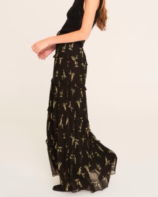 Ba&sh long black skirt - Image 3