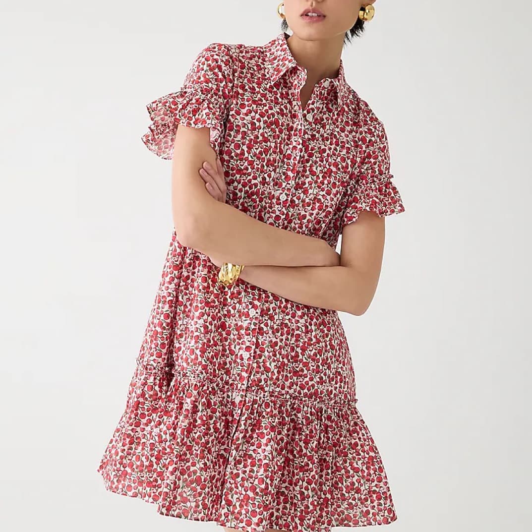 Amelia shirtdress in cotton poplin  - Image 1
