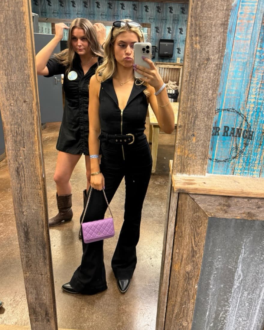 Show Me Your Mumu Denim Jumpsuit  - Image 3