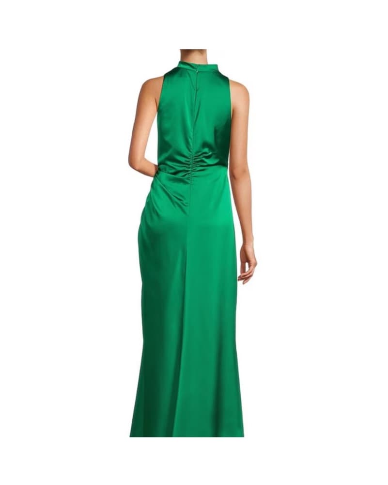 Antonio Melani Emerand Green Satin Dress - Image 2